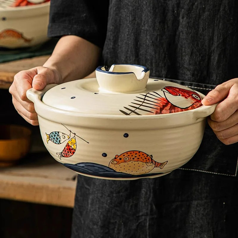 Slow Cooker Ceramic - Seramik pişirme kabı Güveç tenceresi Kil