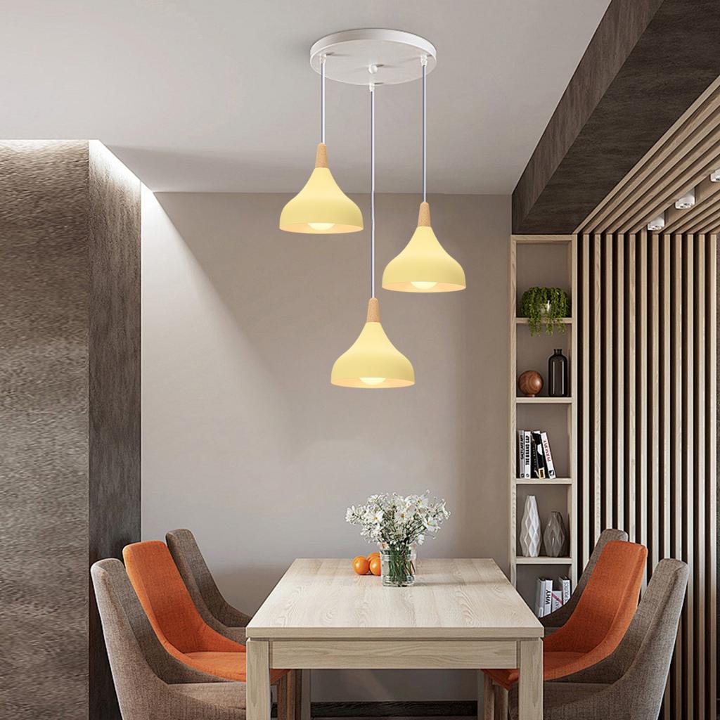 İskandinav Ahşap LED Kolye Işı - Kitchen Appliances In White incelemesi ve fiyatı