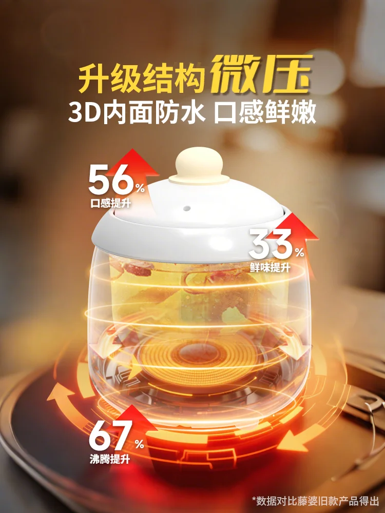 220V Tengpo Elektrikli Yavaş P - Slow Cooker Ceramic incelemesi ve fiyatı