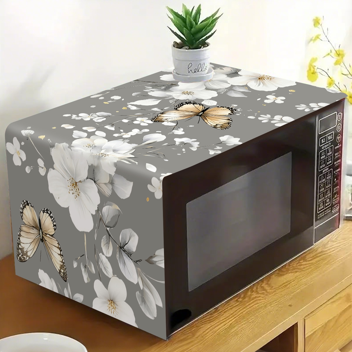 1 adet Beyaz Çiçek Mikrodalga  - Kitchen Appliances In White incelemesi ve fiyatı