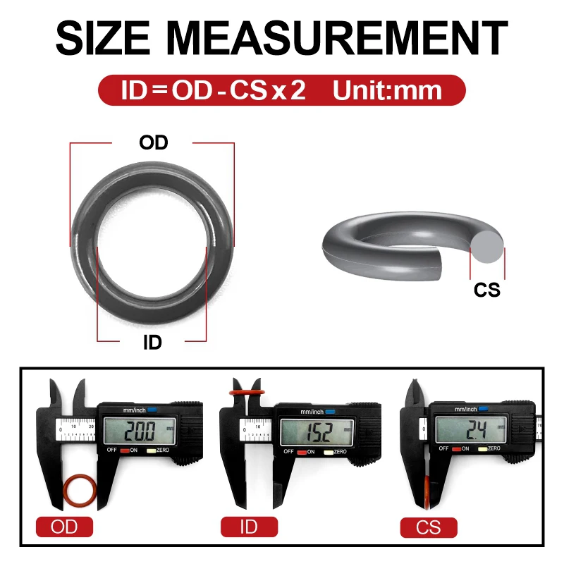 CS 1.5mm Siyah NBR O Ring Kiti - Kitchen Appliances Repair incelemesi ve fiyatı