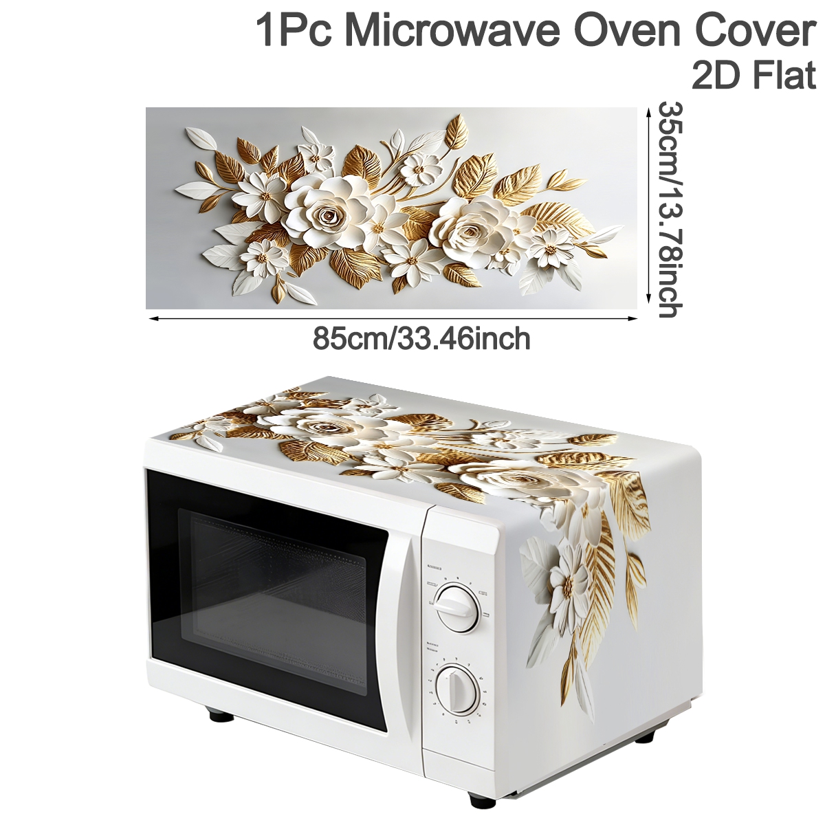 35*85 cm Beyaz Altın Mikrodalg - Kitchen Appliances In White incelemesi ve fiyatı