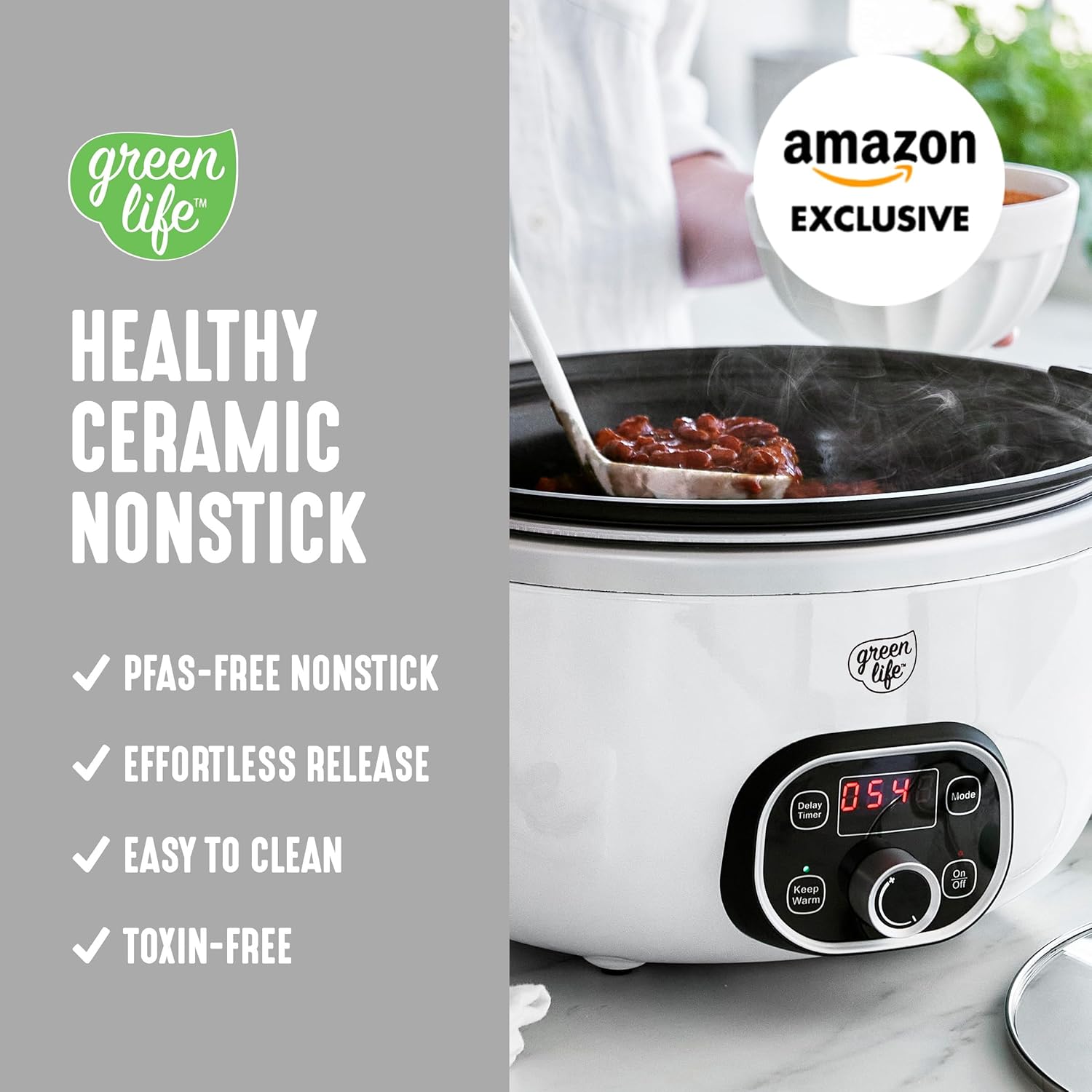 8QT Programlanabilir Yavaş Piş - Slow Cooker Ceramic incelemesi ve fiyatı