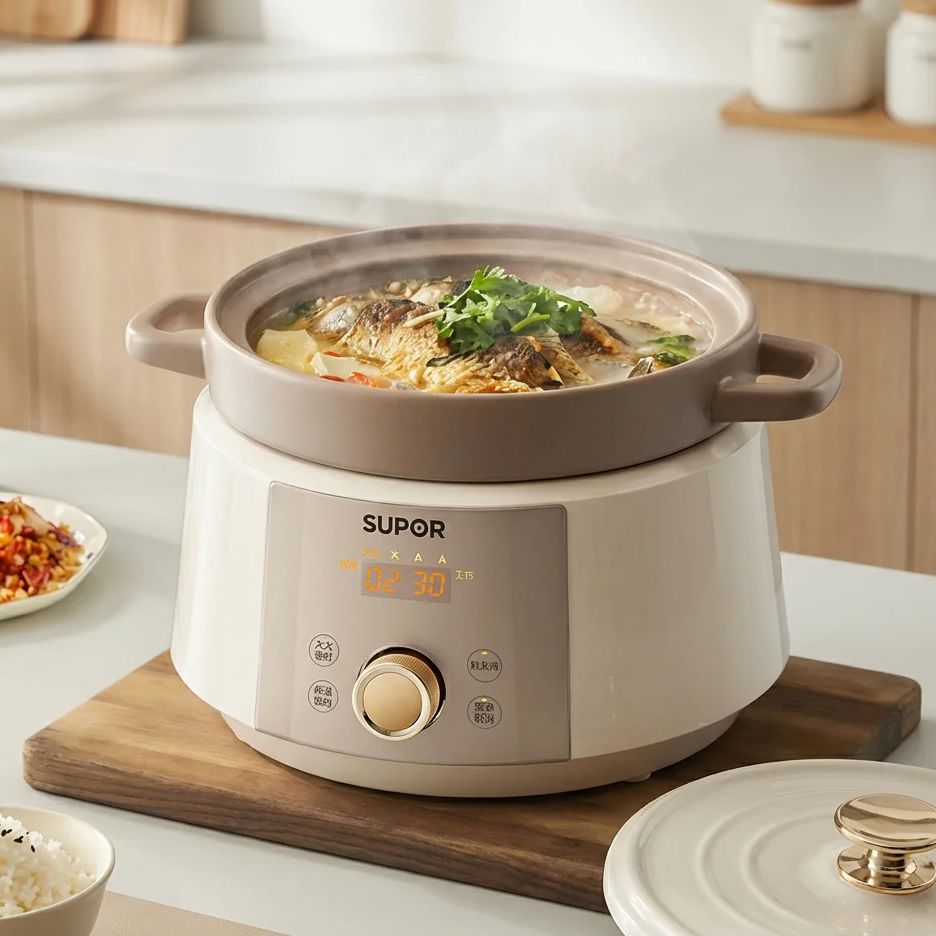 4L Seramik Ev Tipi Elektrikli  - Slow Cooker Ceramic incelemesi ve fiyatı